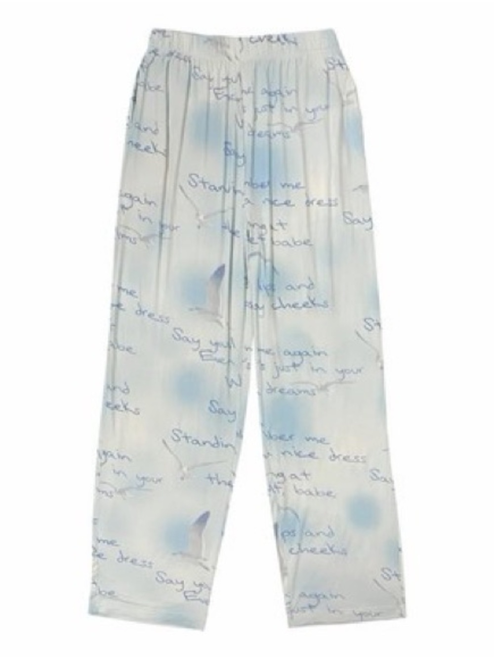 Taylor Swift 1989 (Taylor’s Version) Official Wildest Dreams Lyric Pajama Pants